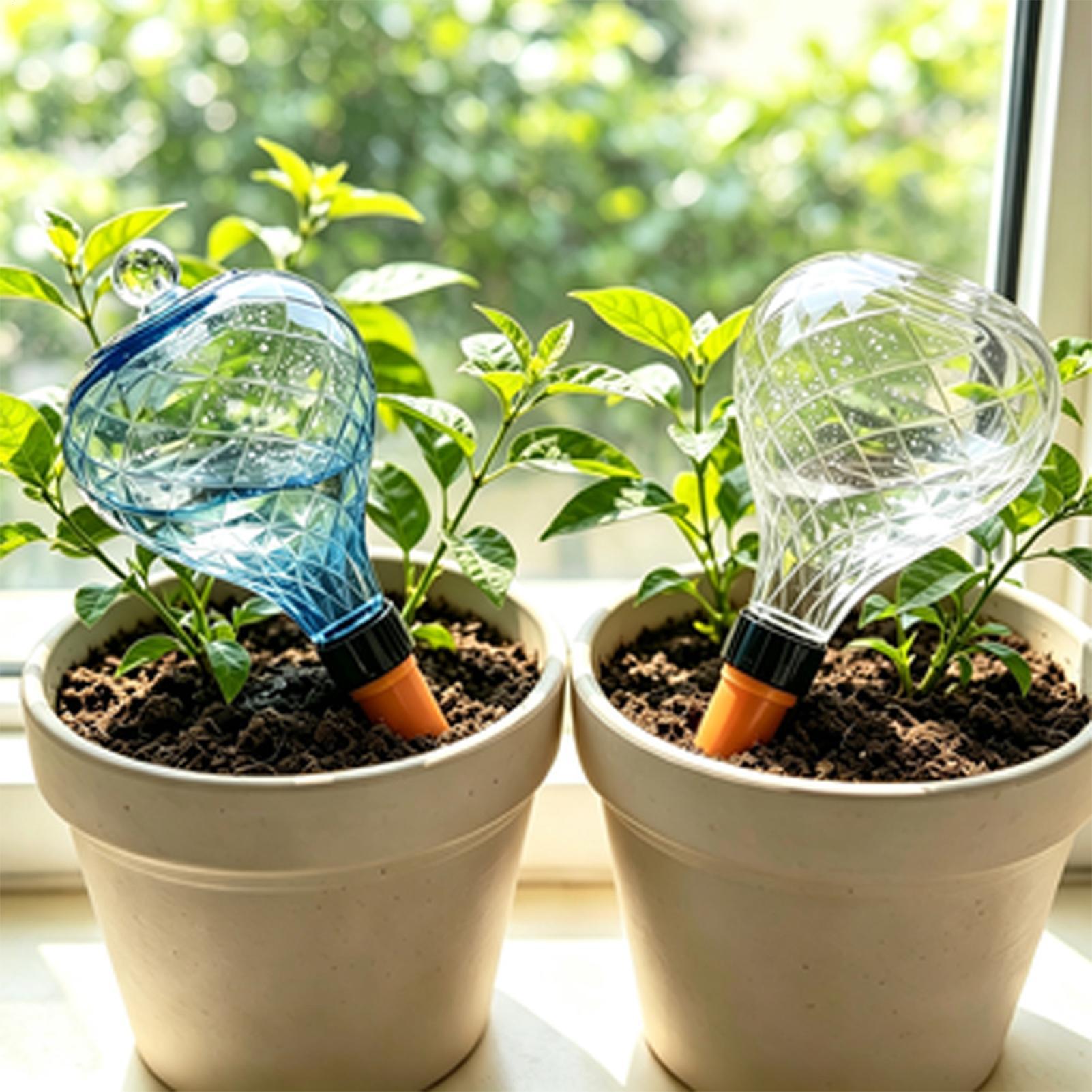 Plant Self Watering Globes 4 P - Self-Watering Planter ulasan dan harga